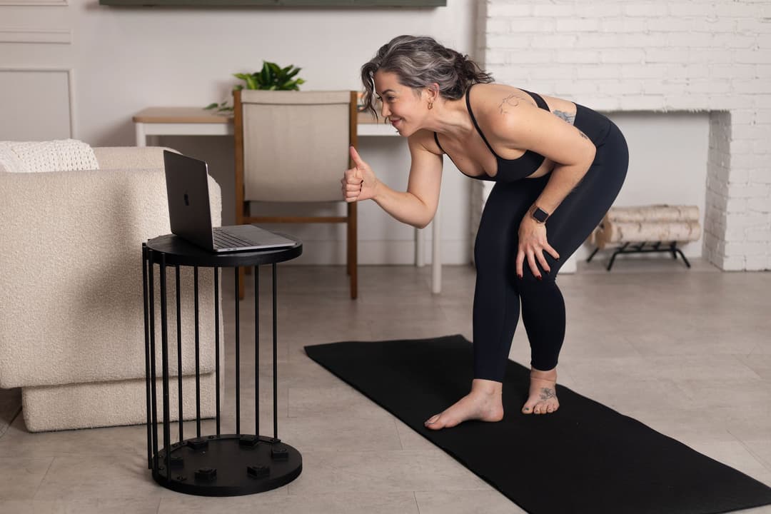 Trainer providing real-time feedback